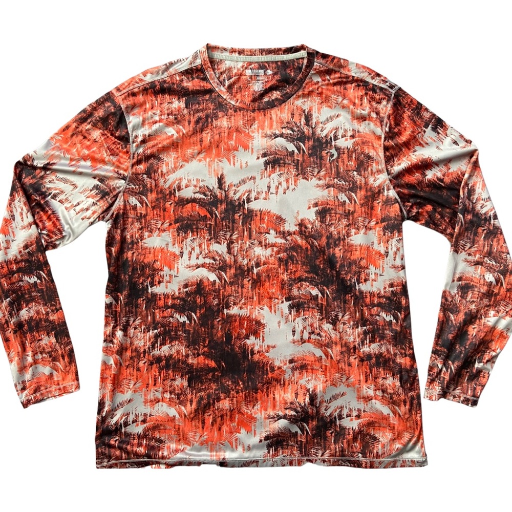 Mens Reel Legends Long Sleeve Performance Shirt